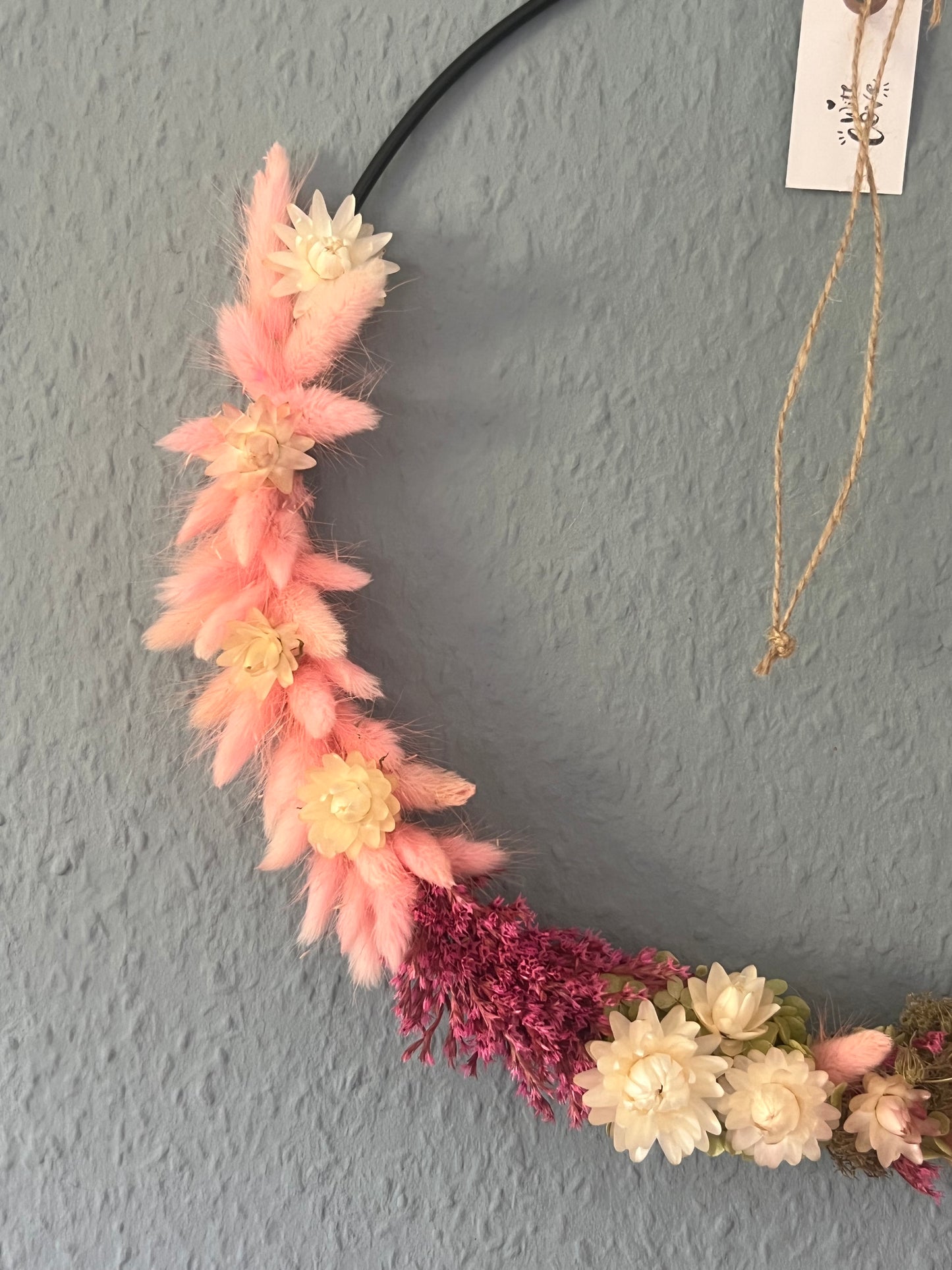 Trockenblumen Kranz
